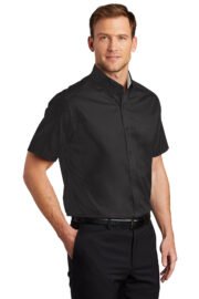 Port Authority Tall Short Sleeve Easy Care Shirt. TLS508 - Image 2
