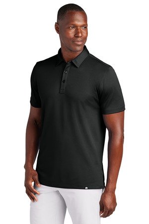 TM1MAA370_BLACK_Model_Front TravisMathew Cabana Solid Polo TM1MAA370 - Image 1