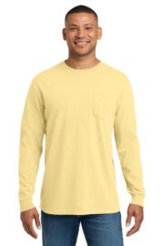 COMFORT COLORS ® Heavyweight Ring Spun Long Sleeve Pocket Tee. 4410 - Image 6