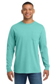 COMFORT COLORS ® Heavyweight Ring Spun Long Sleeve Pocket Tee. 4410 - Image 7