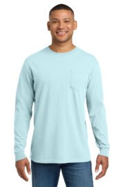 COMFORT COLORS ® Heavyweight Ring Spun Long Sleeve Pocket Tee. 4410 - Image 8