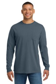 COMFORT COLORS ® Heavyweight Ring Spun Long Sleeve Pocket Tee. 4410 - Image 11
