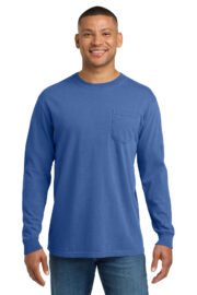 COMFORT COLORS ® Heavyweight Ring Spun Long Sleeve Pocket Tee. 4410 - Image 12
