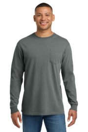 COMFORT COLORS ® Heavyweight Ring Spun Long Sleeve Pocket Tee. 4410 - Image 14
