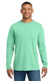 COMFORT COLORS ® Heavyweight Ring Spun Long Sleeve Pocket Tee. 4410 - Image 17