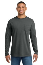 COMFORT COLORS ® Heavyweight Ring Spun Long Sleeve Pocket Tee. 4410 - Image 21