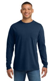 COMFORT COLORS ® Heavyweight Ring Spun Long Sleeve Pocket Tee. 4410 - Image 23