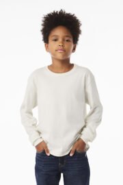BELLA+CANVAS® Youth 6-Ounce Heavyweight Long Sleeve Tee BC3511Y - Image 12