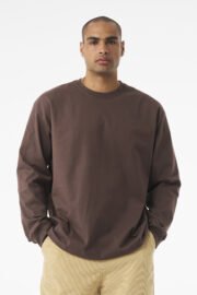 BELLA+CANVAS® Unisex 7.5-Ounce Heavyweight Long Sleeve Tee BC4651 - Image 5