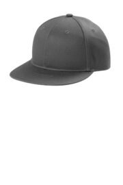 Port Authority® Snapback Flat Bill Cap C406 - Image 3