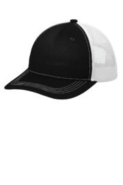 Port Authority® Unstructured Snapback Trucker Cap C409 - Image 3