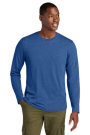 District® Perfect Weight® CVC Long Sleeve Tee DT185 - Image 5