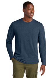 District® Perfect Weight® CVC Long Sleeve Tee DT185 - Image 6