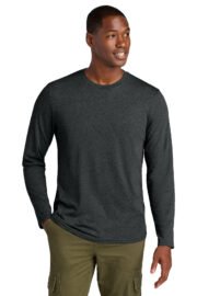 District® Perfect Weight® CVC Long Sleeve Tee DT185 - Image 8