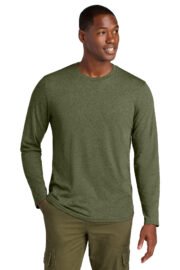 District® Perfect Weight® CVC Long Sleeve Tee DT185 - Image 10