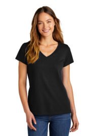 District® Women's The Concert Tee® V-Neck DT5002 - Image 3