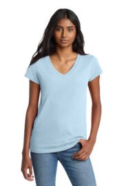 District ® Women's Re-Tee ™ V-Neck DT8001 - Image 5