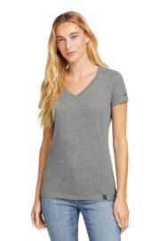 New Era ® Women's Heritage Blend V-Neck Tee. LNEA101 - Image 4