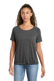 New Era ® Women's Tri-Blend Performance Cinch Tee. LNEA133 - Image 3