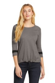 New Era ® Women's Tri-Blend 3/4-Sleeve Tee LNEA136 - Image 4
