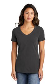 Port & Co™ Women's Beach Wash® Garment-Dyed V-Neck Tee LPC099V - Image 3