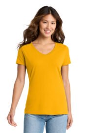 Port & Co™ Women's Fan Favorite V-Neck Tee. LPC450V - Image 3