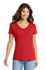 Port & Co™ Women's Fan Favorite V-Neck Tee. LPC450V - Image 4