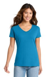 Port & Co™ Women's Fan Favorite V-Neck Tee. LPC450V - Image 10