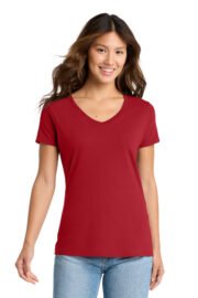 Port & Co™ Women's Fan Favorite V-Neck Tee. LPC450V - Image 11