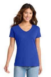 Port & Co™ Women's Fan Favorite V-Neck Tee. LPC450V - Image 14