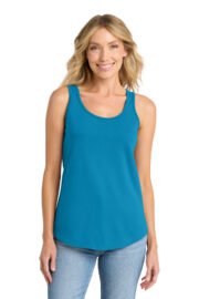 Port & Co™ Women's Core Cotton Tank Top.  LPC54TT - Image 6