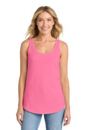 Port & Co™ Women's Core Cotton Tank Top.  LPC54TT - Image 8