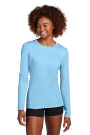 Sport-Tek® Women's Posi-UV® Pro Long Sleeve LST420LS - Image 5