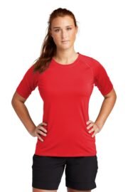Sport-Tek ® Women's Rashguard Tee. LST470 - Image 4