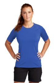 Sport-Tek ® Women's Rashguard Tee. LST470 - Image 5