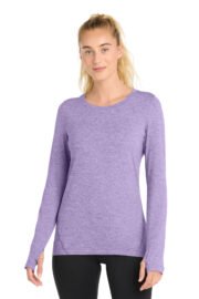 Sport-Tek ® Women's Exchange 1.5 Long Sleeve Crew. LST710 - Image 5