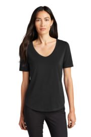 Mercer+Mettle® Women's Stretch Jersey Relaxed Scoop MM1017 - Image 3