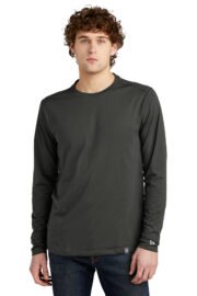 New Era ® Heritage Blend Long Sleeve Crew Tee. NEA102 - Image 4