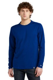 New Era ® Heritage Blend Long Sleeve Crew Tee. NEA102 - Image 5