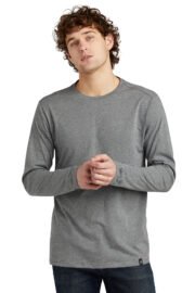 New Era ® Heritage Blend Long Sleeve Crew Tee. NEA102 - Image 6