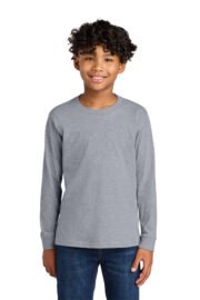 Next Level Apparel® Youth Cotton Long Sleeve Tee NL3311 - Image 3