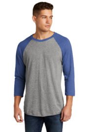 Next Level Apparel®   Adult Tri-Blend 3/4-Sleeve Raglan Tee. NL6051 - Image 12