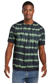 Port & Co™ Allover Stripe Tie-Dye Tee PC142 - Image 4