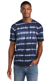 Port & Co™ Allover Stripe Tie-Dye Tee PC142 - Image 6