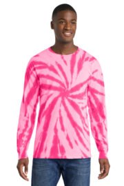 Port & Co™ Tie-Dye Long Sleeve Tee.  PC147LS - Image 4