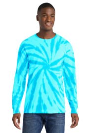 Port & Co™ Tie-Dye Long Sleeve Tee.  PC147LS - Image 7
