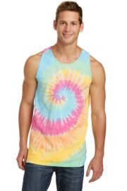 Port & Co™ Tie-Dye Tank Top.  PC147TT - Image 3