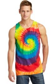 Port & Co™ Tie-Dye Tank Top.  PC147TT - Image 4