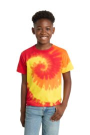 Port & Co™ Youth Tie-Dye Tee. PC147Y - Image 3