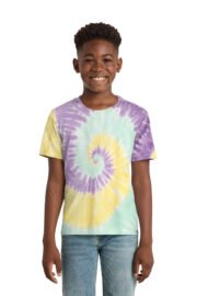 Port & Co™ Youth Tie-Dye Tee. PC147Y - Image 9